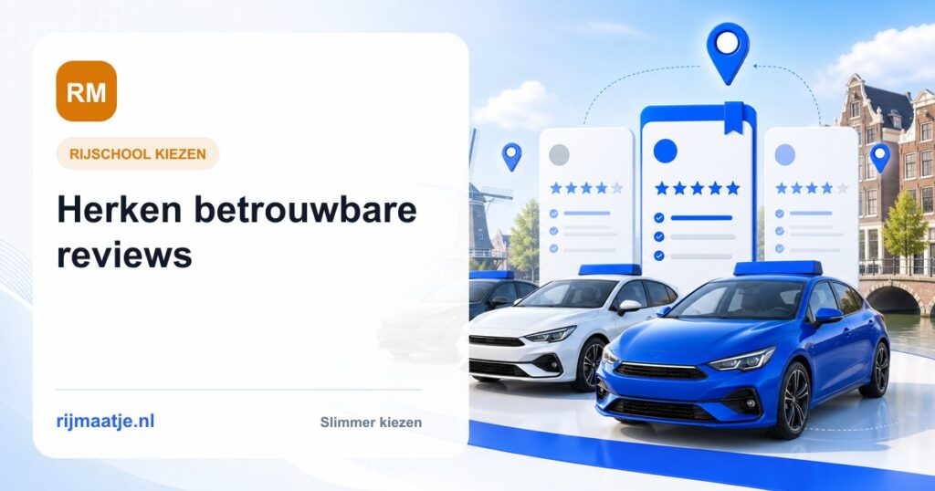 Betrouwbare rijschoolreviews herkennen: zo kijk je erdoorheen
