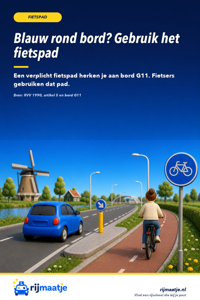 Wanneer is een fietspad verplicht voor fietsers? – Rijmaatje