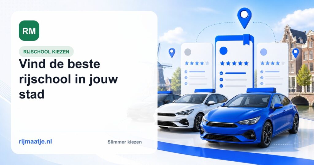 Compare driving schools in jouw stad: een lokale checklist