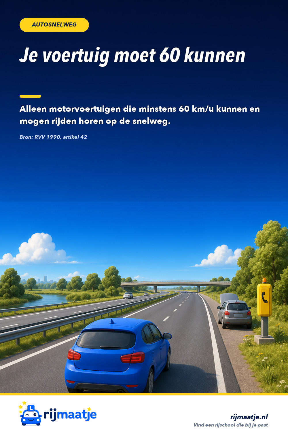 Welke voertuigen mogen op een autosnelweg? – Rijmaatje