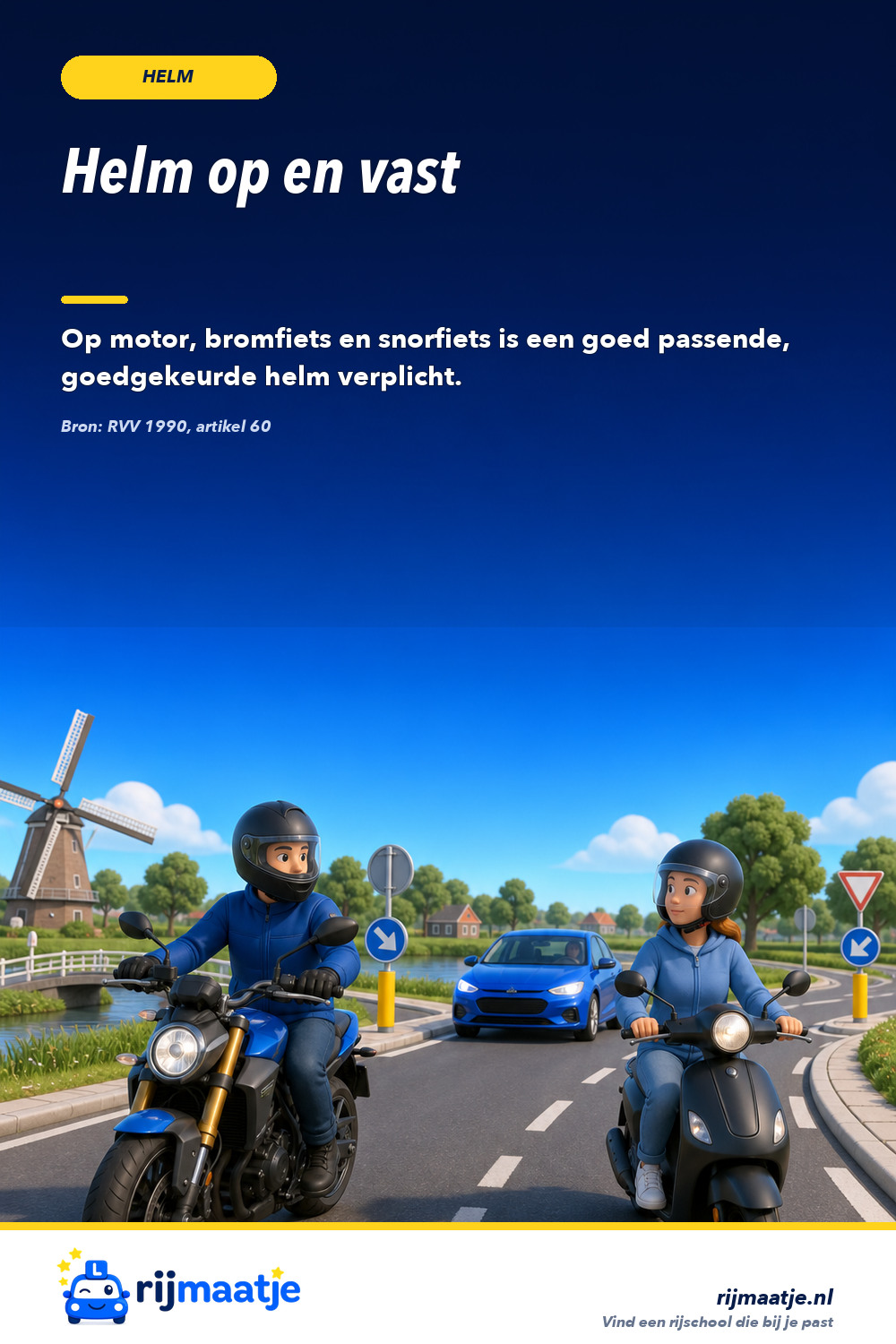 Voor welke tweewielers is een helm verplicht? – Rijmaatje