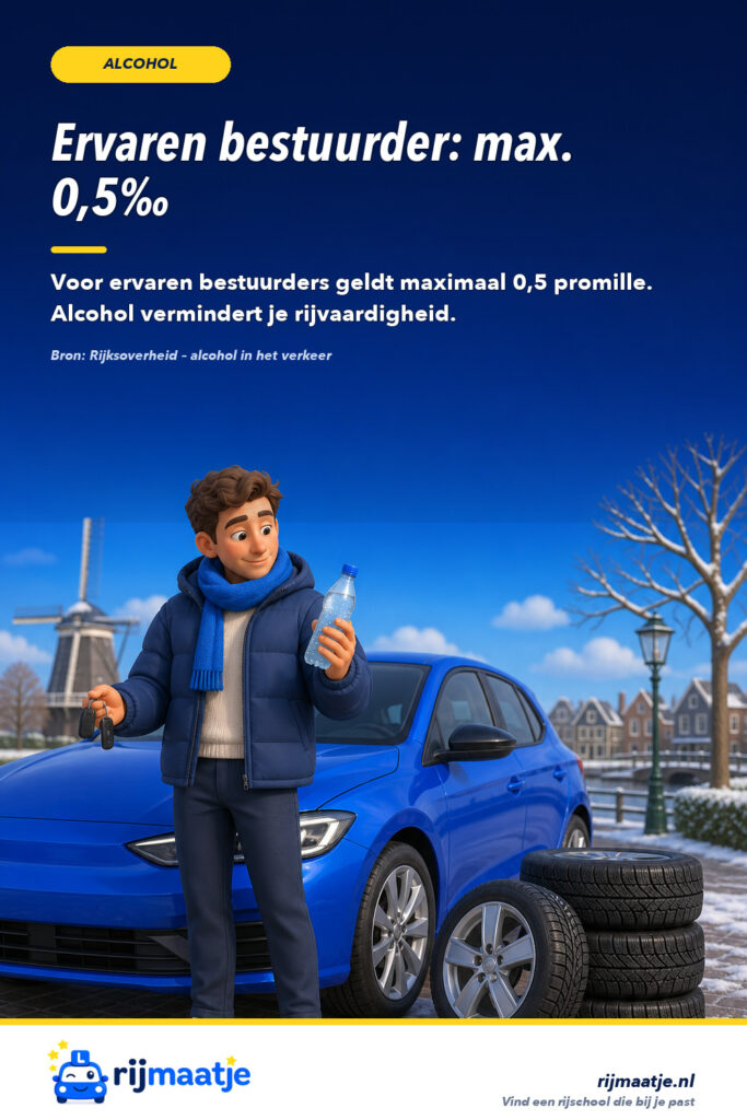 Wat is de alcohollimiet voor een ervaren bestuurder? – Rijmaatje