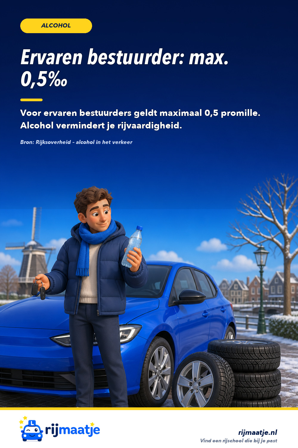 Wat is de alcohollimiet voor een ervaren bestuurder? – Rijmaatje