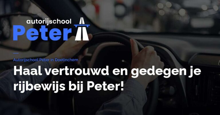 Autorijschool Peter foto 1