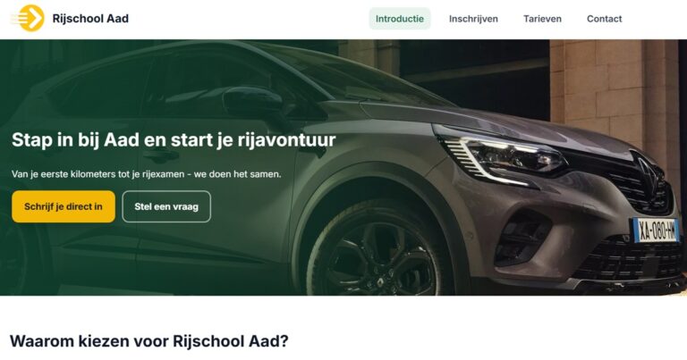 Rijschool Aad foto 1