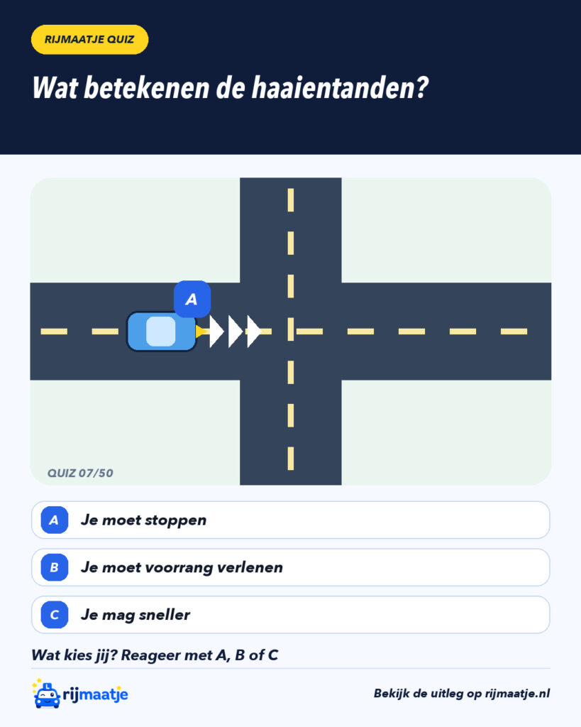 Wat betekenen de haaientanden? – Rijmaatje
