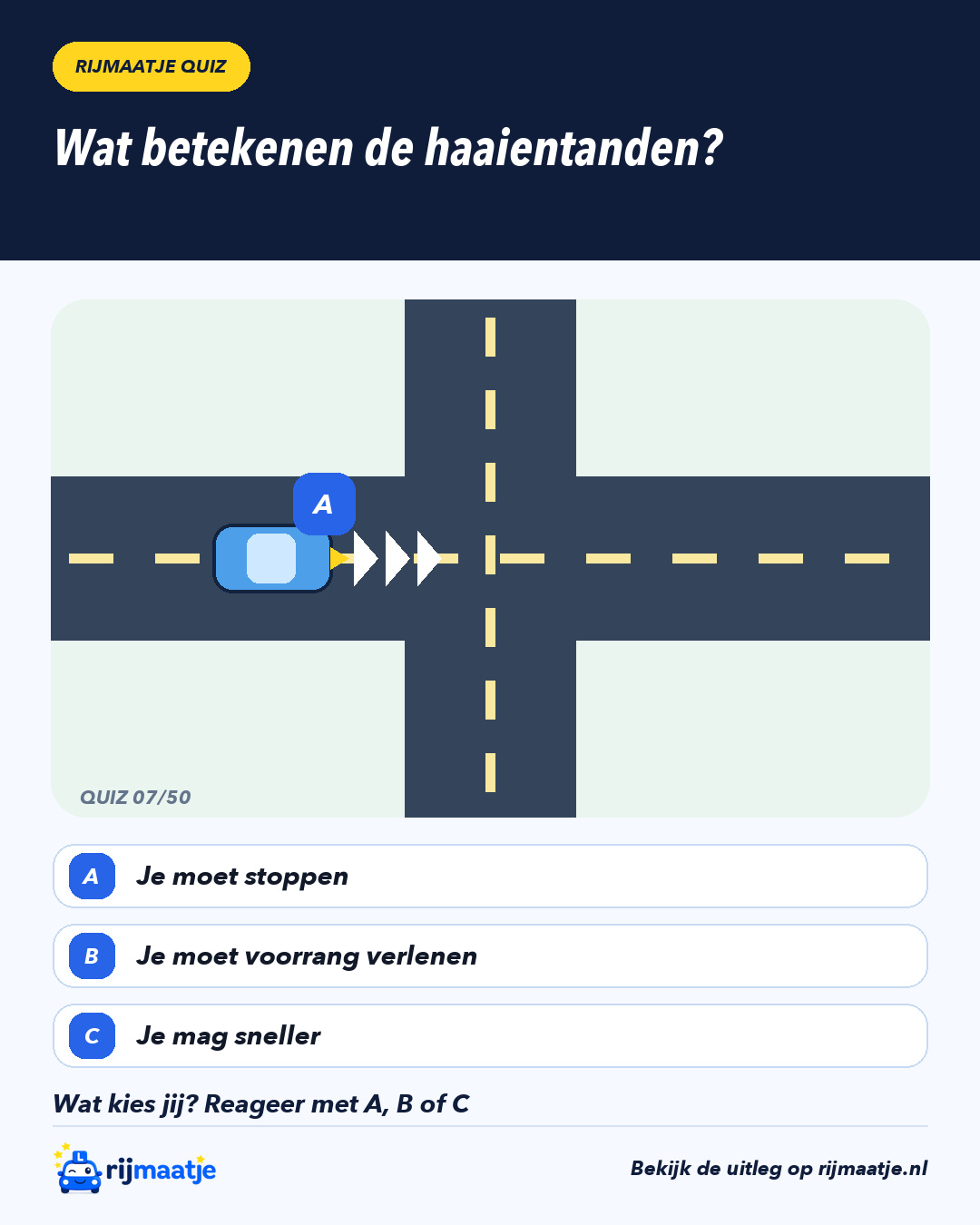 Wat betekenen de haaientanden? – Rijmaatje